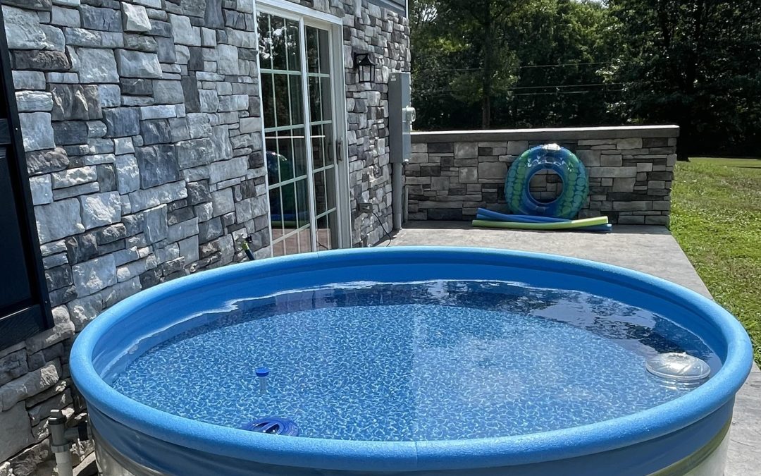 How to setup a DIY Stock tank pool with liner